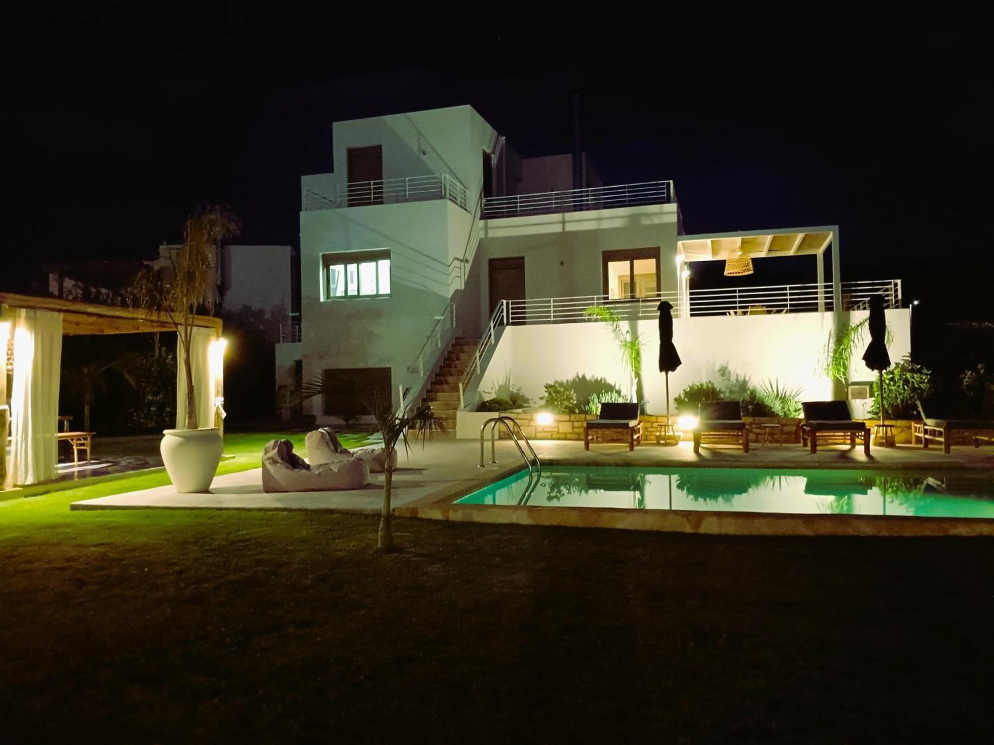 Villa Elia Μαρουλάς Εξωτερικό φωτογραφία